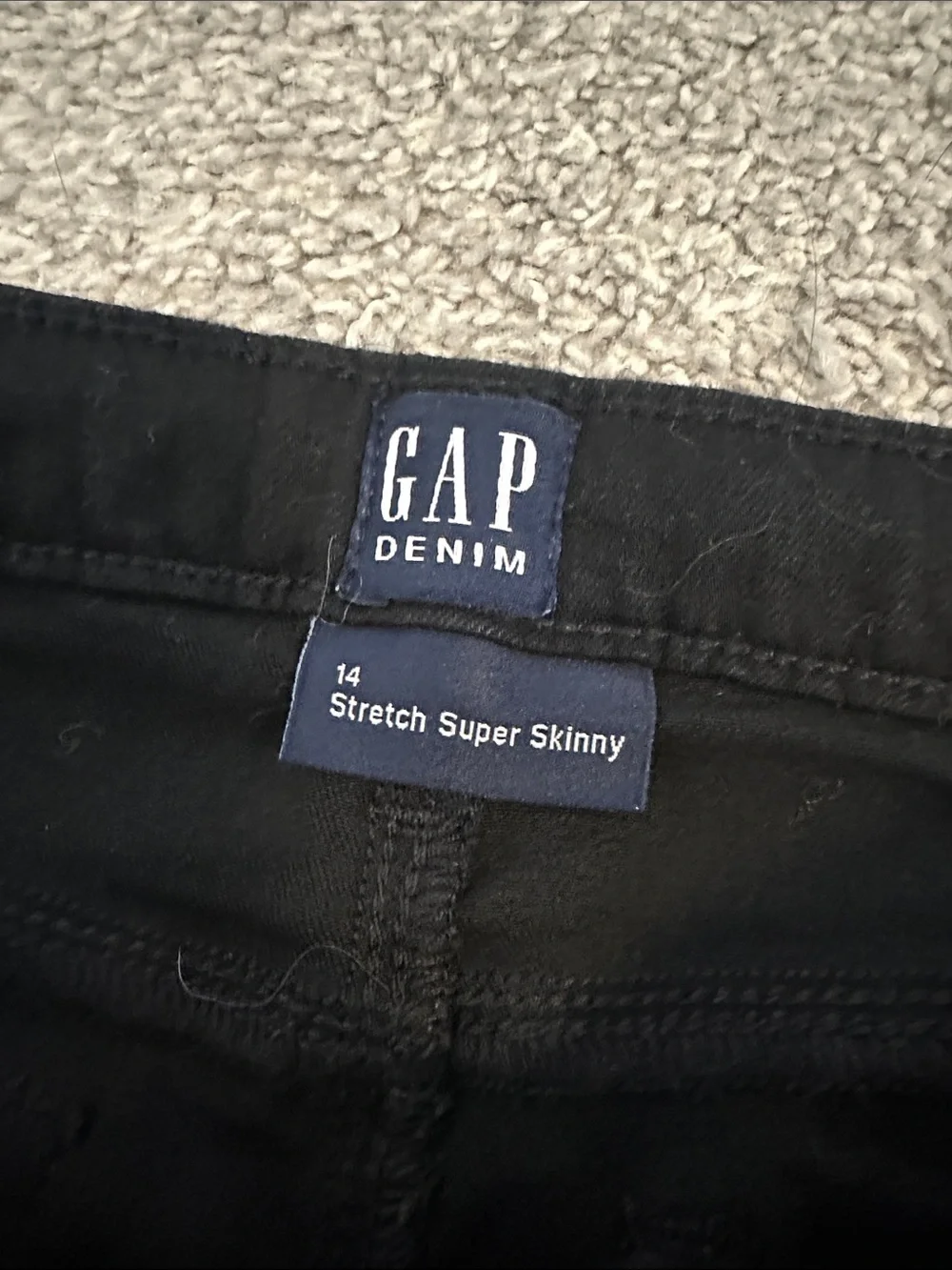 GAP Black Kids Skinny Jeans